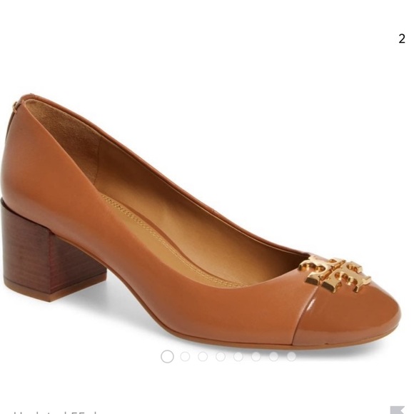 Tory Burch Shoes - Tory Burch - Everly Cap Toe Pump Tan